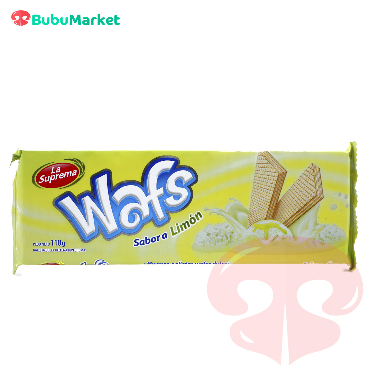 GALLETAS WAFS LA SUPREMA SABOR LIMON DE 110 GR. GALLETAS WAFS LA SUPREMA SABOR LIMON DE 110 GR.