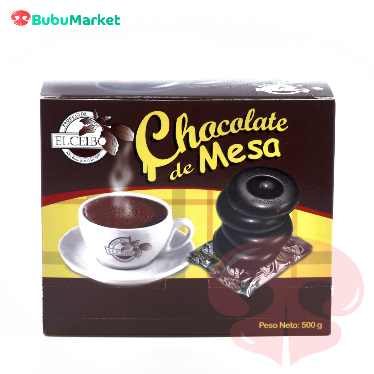 CHOCOLATE DE MESA BOLLO DE COCINA CEIBO CAJA DE 500 GR. CHOCOLATE DE MESA BOLLO DE COCINA CEIBO CAJA DE 500 GR.