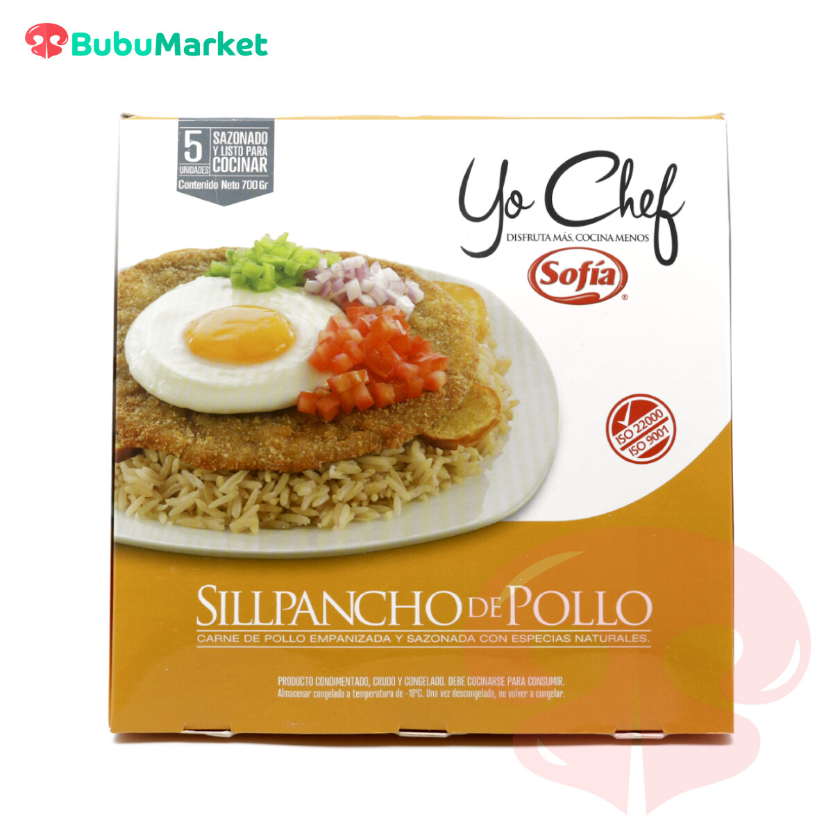SILPANCHO DE POLLO SOFIA EN CAJA DE 700 GR. SILPANCHO DE POLLO SOFIA EN CAJA DE 700 GR.