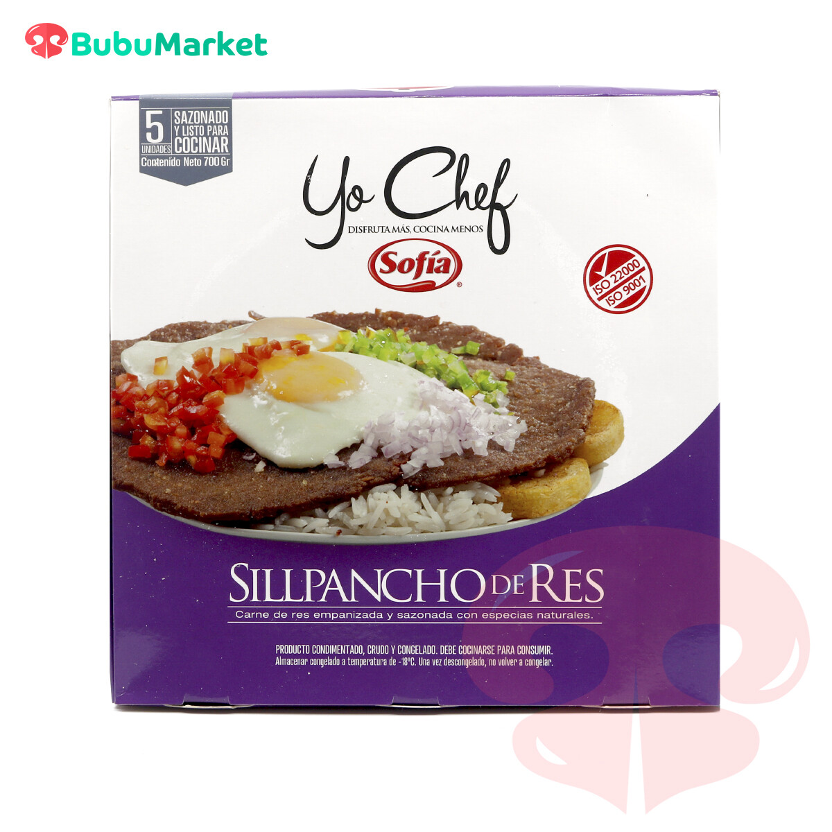 SILPANCHO DE RES SOFIA EN CAJA DE 700 GR. SILPANCHO DE RES SOFIA EN CAJA DE 700 GR.