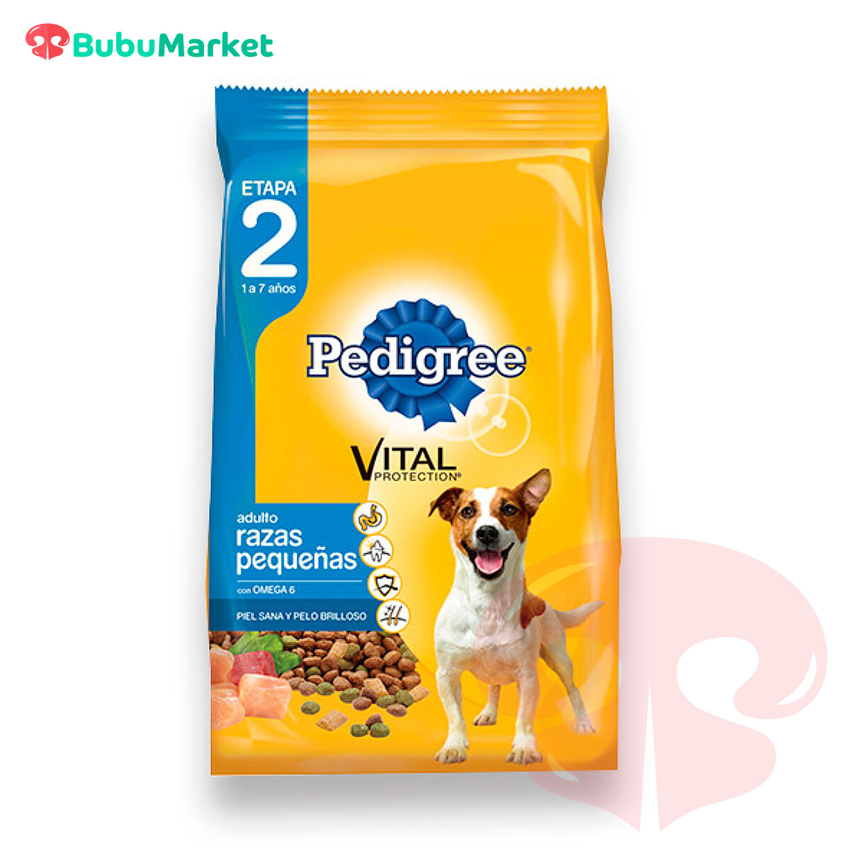 PEDIGREE ADULTO RAZA PEQUEÑA 1 A 7 AÑOS BOLSA DE 1 KG. PEDIGREE ADULTO RAZA PEQUEÑA 1 A 7 AÑOS BOLSA DE 1 KG.