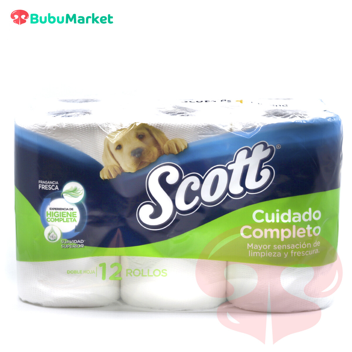 PAPEL HIGIENICO SCOTT CUIDADO COMPLETO DE 12 ROLLOS DOBLE HOJA PAPEL HIGIENICO SCOTT CUIDADO COMPLETO DE 12 ROLLOS DOBLE HOJA