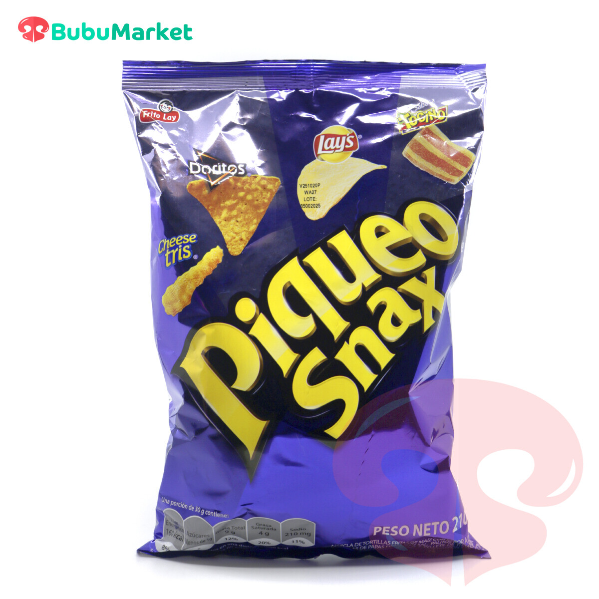 PIQUEO SNAX BOLSA DE 210 GR. PIQUEO SNAX BOLSA DE 210 GR.