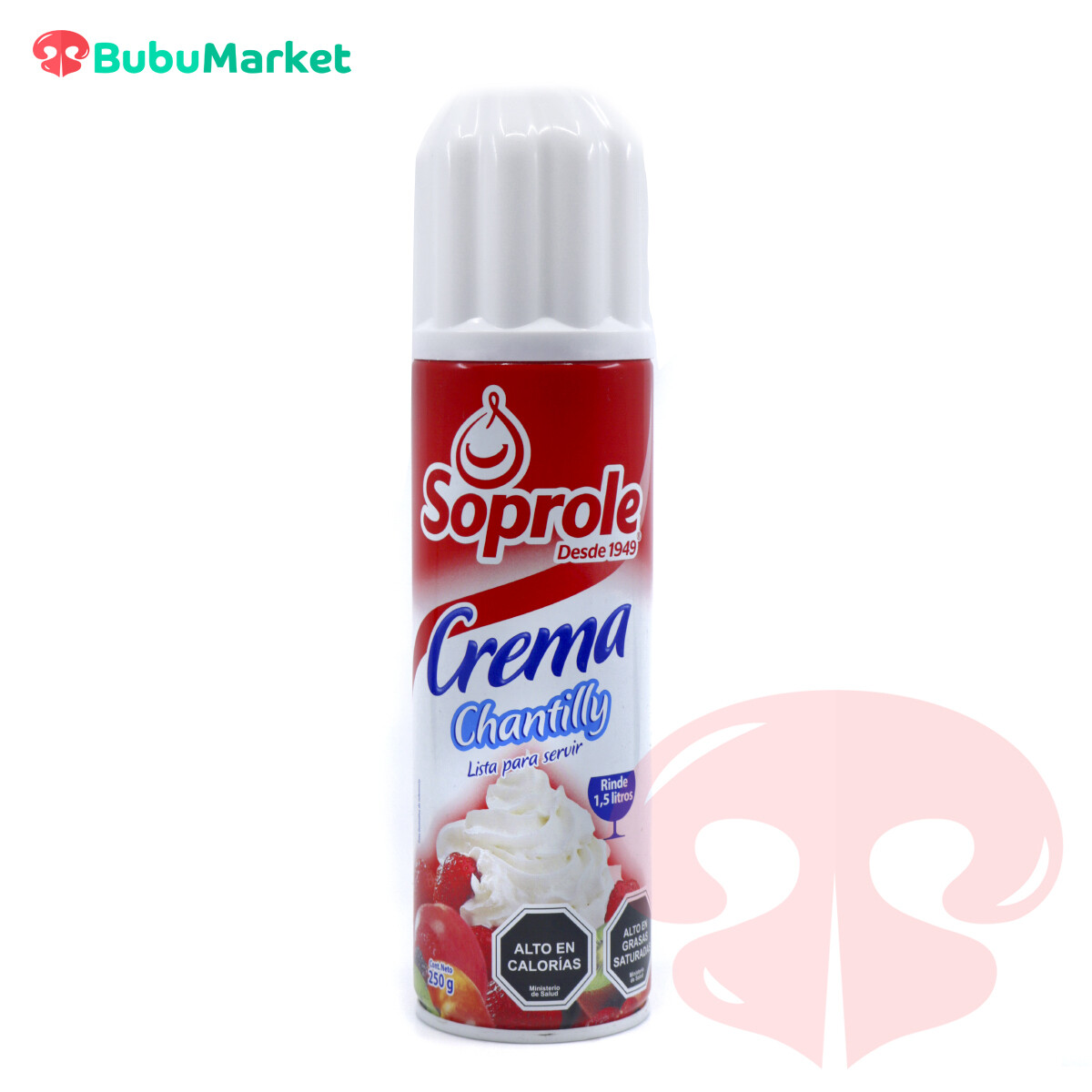 CREMA CHANTILLY EN SPRAY SOPROLE DE 250 GR. CREMA CHANTILLY EN SPRAY SOPROLE DE 250 GR.
