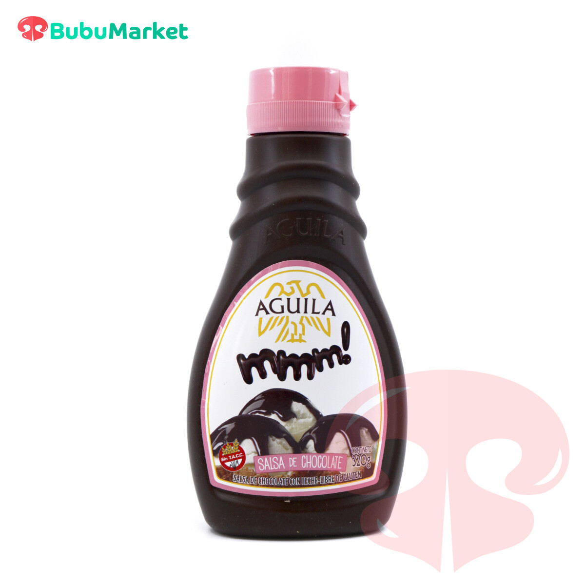 SALSA DE CHOCOLATE AGUILA BOTELLA 320 GR. SALSA DE CHOCOLATE AGUILA BOTELLA 320 GR.