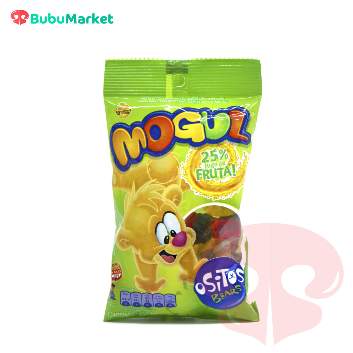 MOGUL OSITOS BOLSITA DE 80 GR. MOGUL OSITOS BOLSITA DE 80 GR.