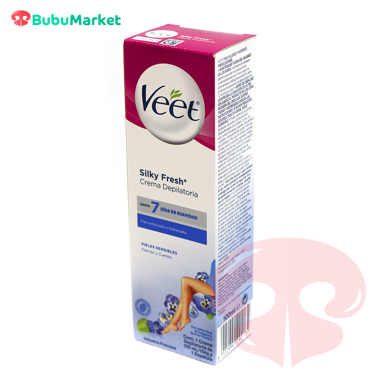 VEET CREMA DEPILATORIA PIELES SENSIBLES 100 ML. VEET CREMA DEPILATORIA PIELES SENSIBLES 100 ML.