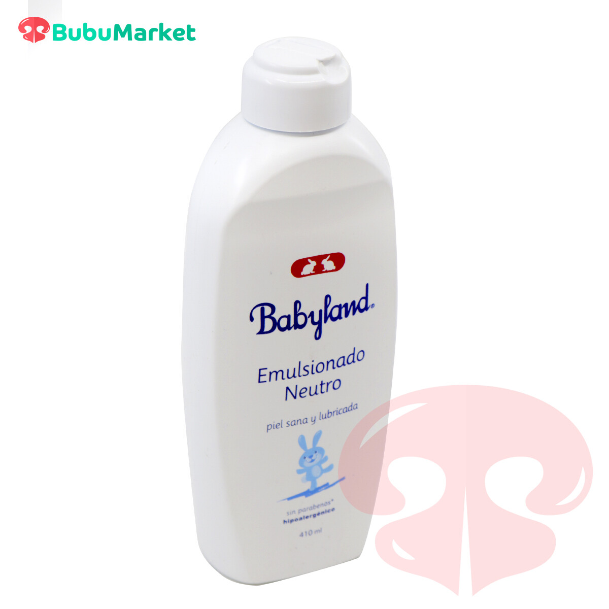 EMULSIONADO NEUTRO PARA PIEL SANA Y LUBRICADA BABYLAND 410 ML. EMULSIONADO NEUTRO PARA PIEL SANA Y LUBRICADA BABYLAND 410 ML.