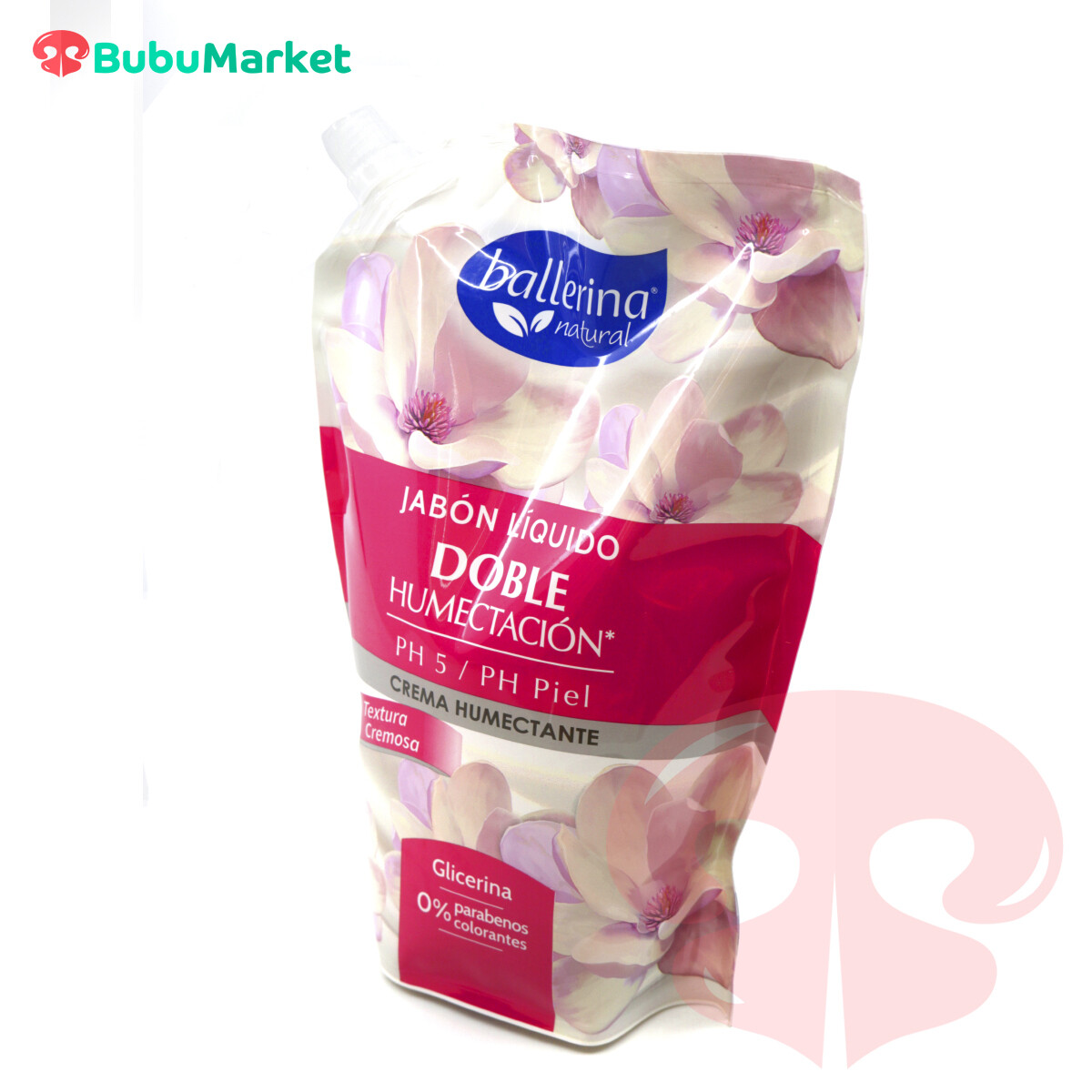 JABON LIQUIDO BALLERINA DOBLE HUMECTACION DOYPACK 900 ML. JABON LIQUIDO BALLERINA DOBLE HUMECTACION DOYPACK 900 ML.