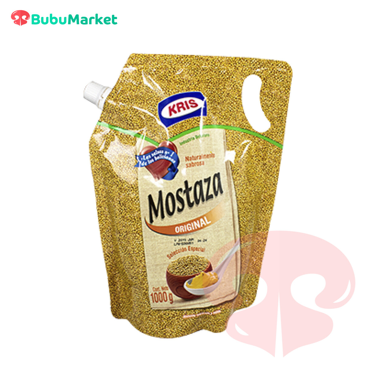 MOSTAZA ORIGINAL KRIS DOYPACK DE 1000 GR. MOSTAZA ORIGINAL KRIS DOYPACK DE 1000 GR.