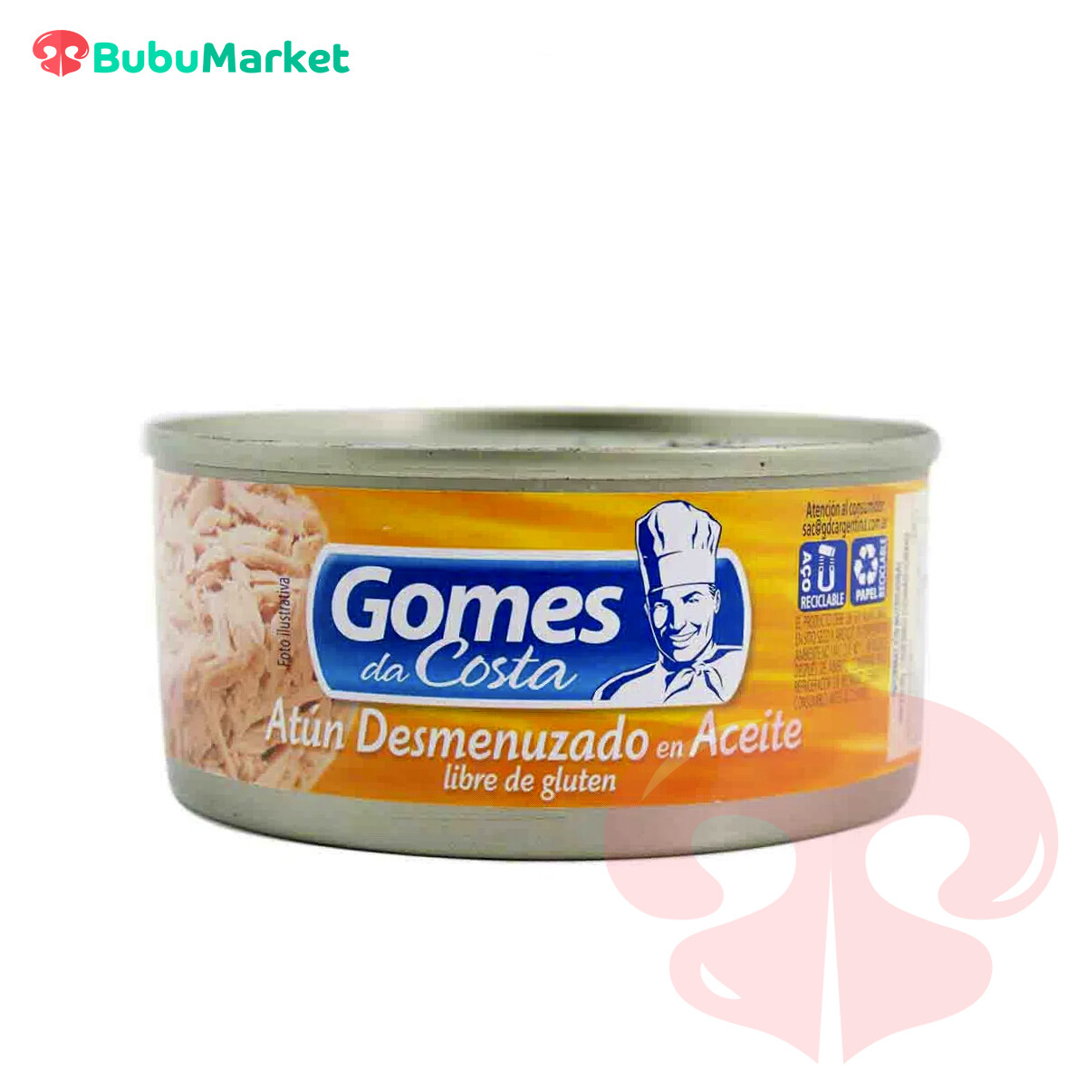 ATUN DESMENUZADO EN ACEITE GOMES DA COSTA 170 GR. ATUN DESMENUZADO EN ACEITE GOMES DA COSTA 170 GR.