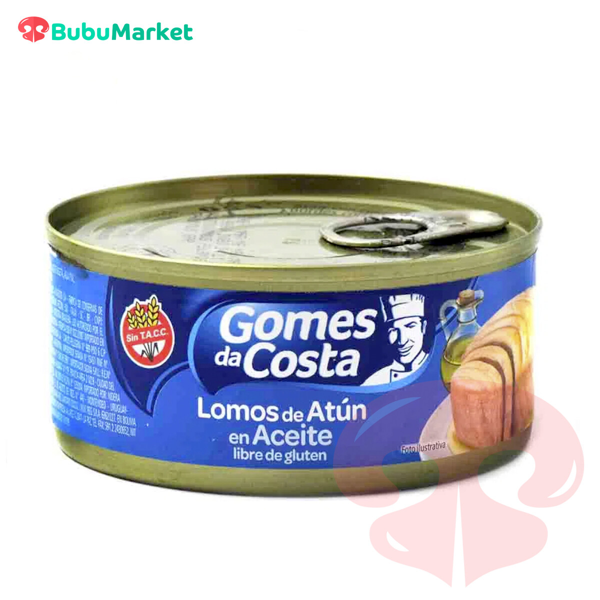 LOMOS DE ATUN EN ACEITE GOMES DA COSTA 170 GR. LOMOS DE ATUN EN ACEITE GOMES DA COSTA 170 GR.