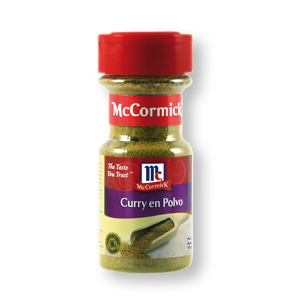 CURRI EN POLVO MCCORMICK FRASCO DE 90 GR. CURRI EN POLVO MCCORMICK FRASCO DE 90 GR.