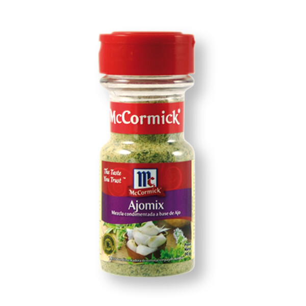 MEZCLA AJOMIX MCCORMICK FRASCO DE 90 GR. MEZCLA AJOMIX MCCORMICK FRASCO DE 90 GR.