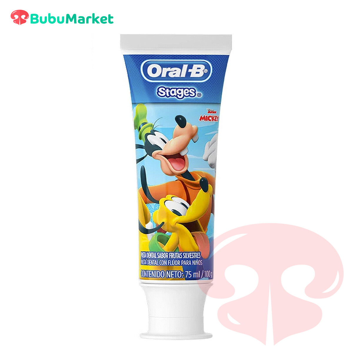 PASTA DENTAL PARA NIÑOS ORAL B STAGES JUNIOR DE 75 ML. PASTA DENTAL PARA NIÑOS ORAL B STAGES JUNIOR DE 75 ML.
