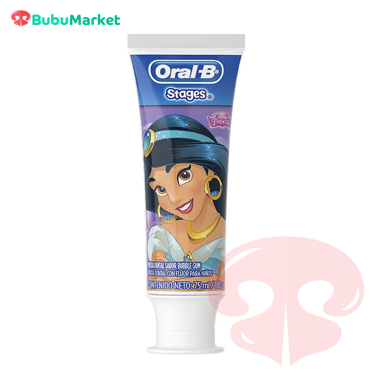PASTA DENTAL PARA NIÑOS ORAL B STAGES PRINCESAS DE 75 ML. PASTA DENTAL PARA NIÑOS ORAL B STAGES PRINCESAS DE 75 ML.