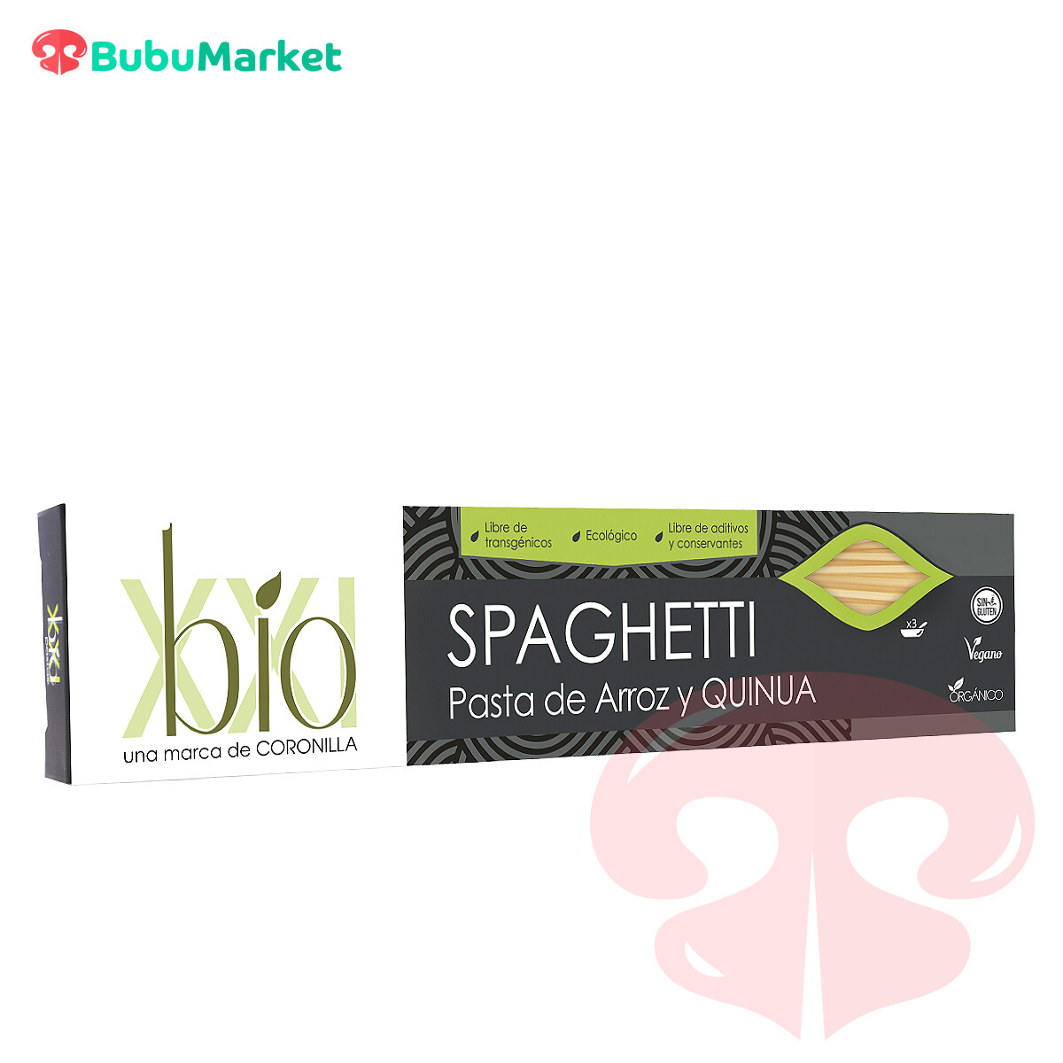 SPAGHETTI BIO XXI PASTA DE ARROZ Y QUINUA 480 GR. SPAGHETTI BIO XXI PASTA DE ARROZ Y QUINUA 480 GR.