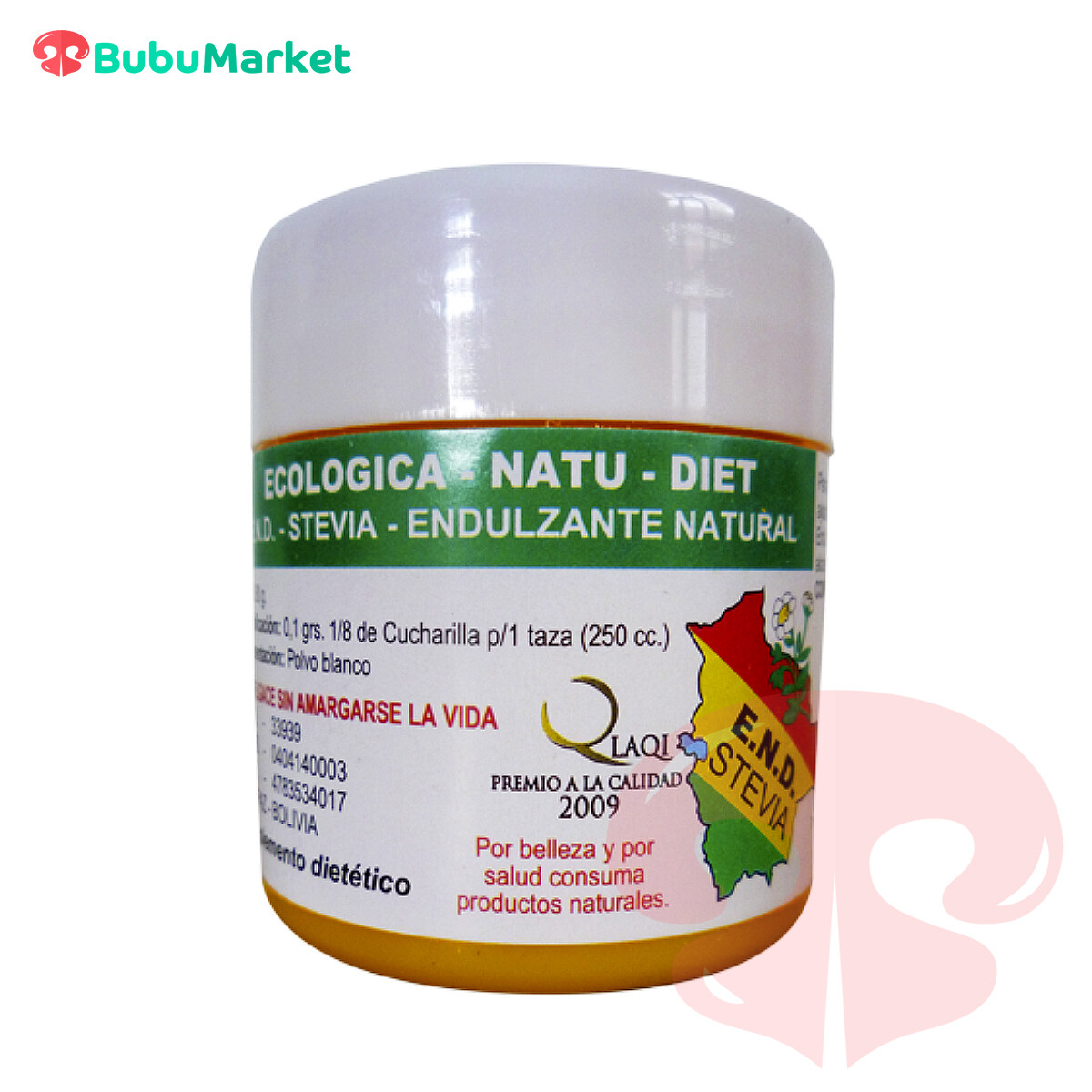 ESTEVIA ECOLOGICA NATU DIET END 80 GR. ESTEVIA ECOLOGICA NATU DIET END 80 GR.