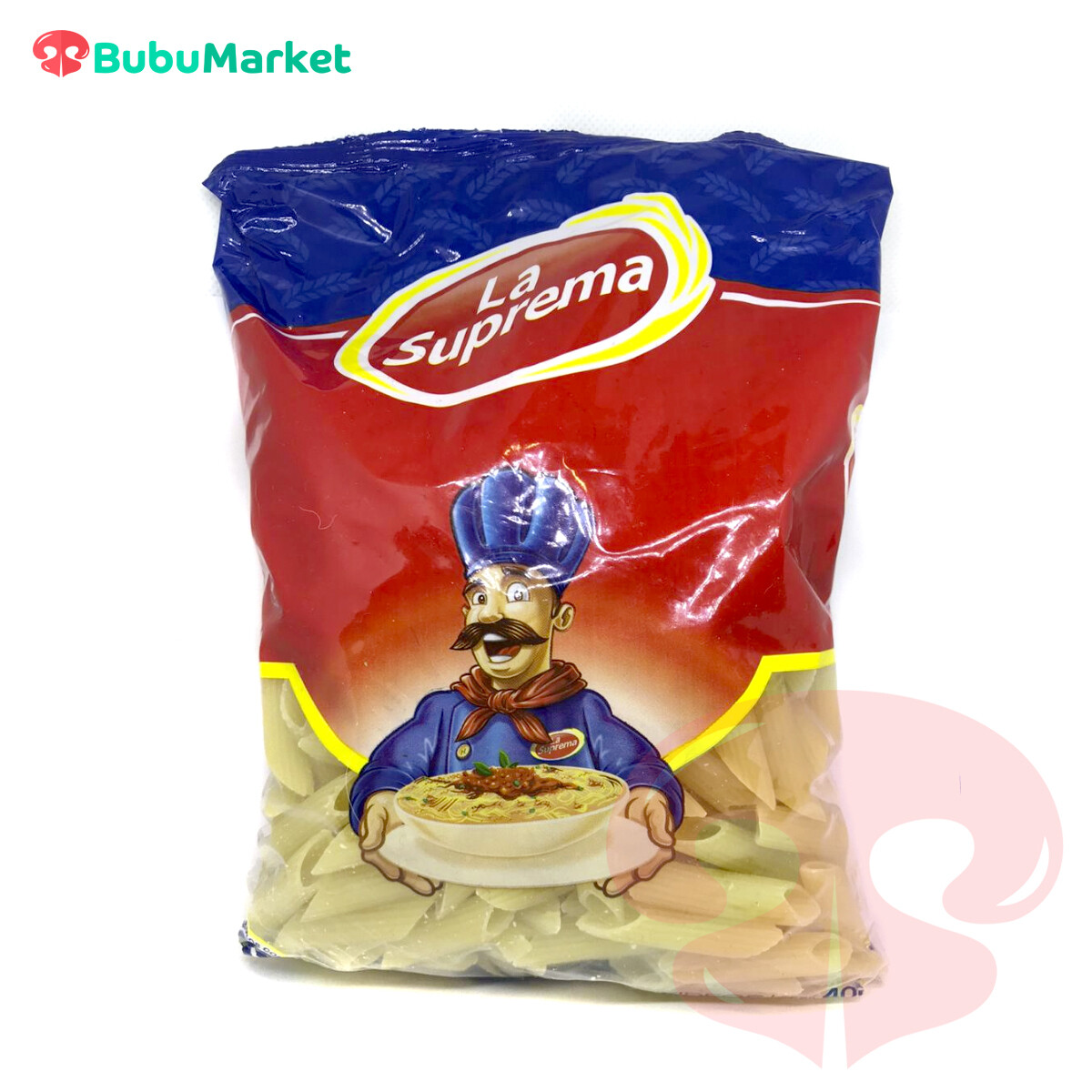 FIDEOS LA SUPREMA TUBO PLUMA DE 400 GR. FIDEOS LA SUPREMA TUBO PLUMA DE 400 GR.