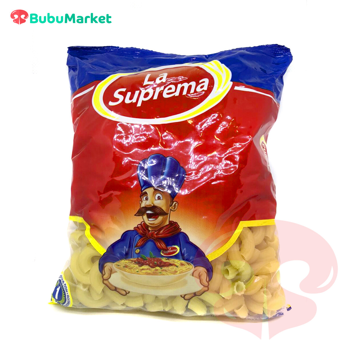FIDEOS LA SUPREMA CODO 400 GR. FIDEOS LA SUPREMA CODO 400 GR.