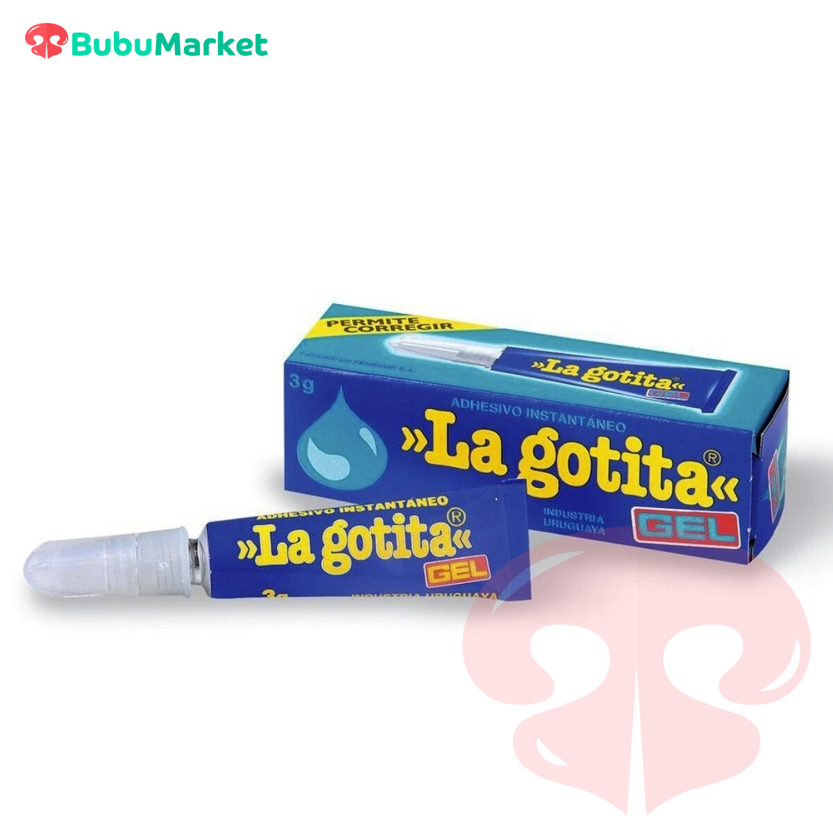 PEGAMENTO INSTANTANEO LIQUIDO LA GOTITA GEL 3 G. PEGAMENTO INSTANTANEO LIQUIDO LA GOTITA GEL 3 G.