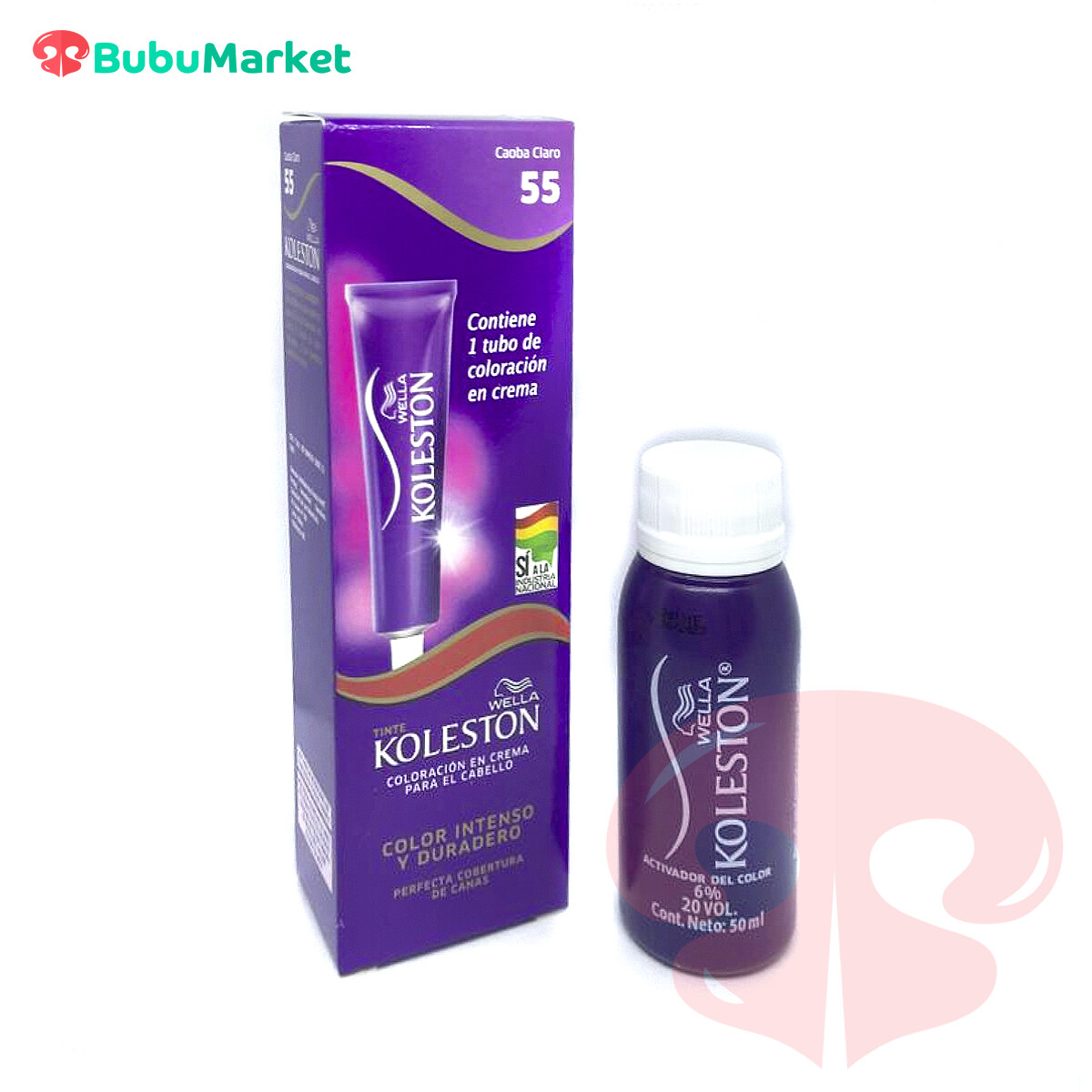 TINTE KOLESTON WELLA - CAOBA CLARO 55 TINTE KOLESTON WELLA - CAOBA CLARO 55