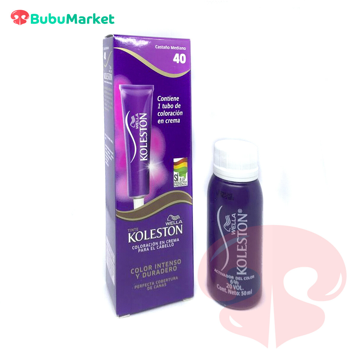 TINTE KOLESTON WELLA - CASTAÑO MEDIANO 40 TINTE KOLESTON WELLA - CASTAÑO MEDIANO 40