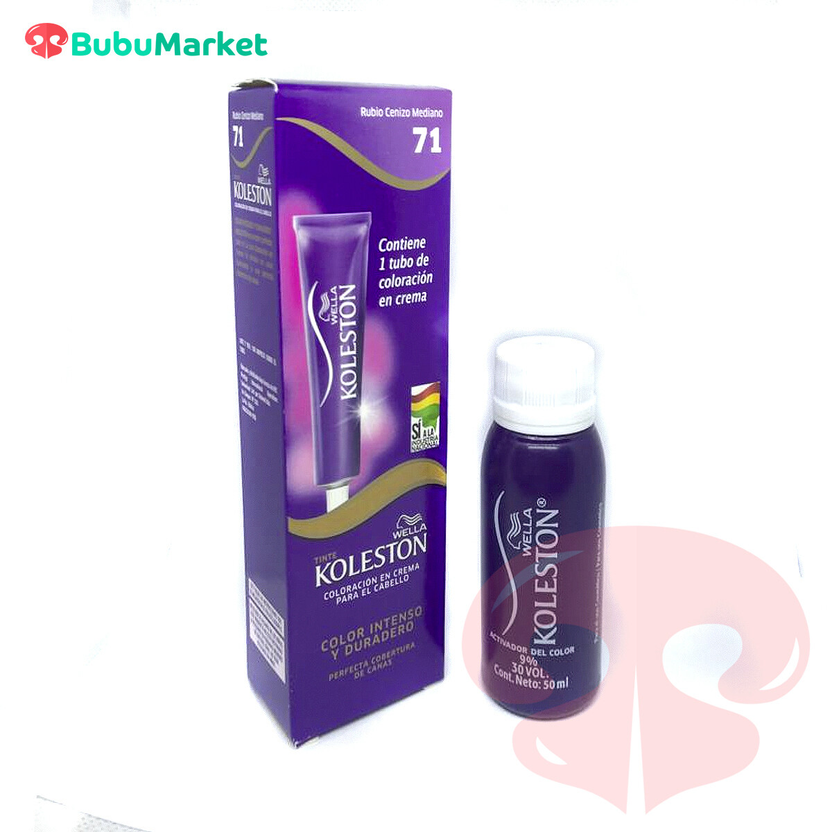 TINTE KOLESTON WELLA - RUBIO CENIZO MEDIANO 71 TINTE KOLESTON WELLA - RUBIO CENIZO MEDIANO 71