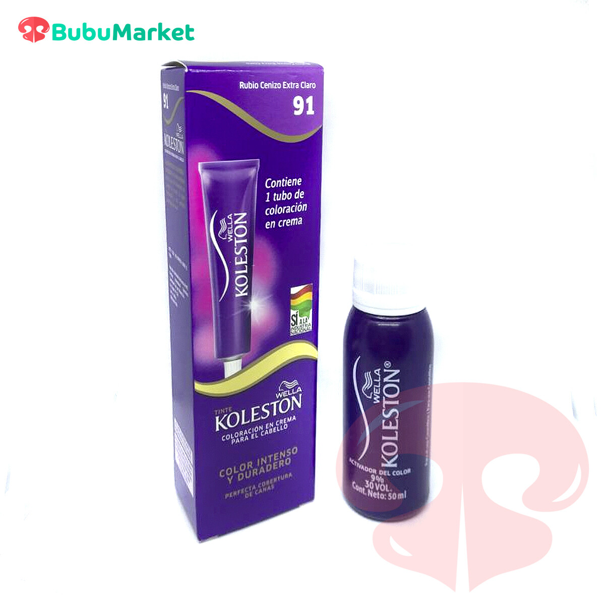 TINTE KOLESTON WELLA - RUBIO CENIZO EXTRA CLARO 91 TINTE KOLESTON WELLA - RUBIO CENIZO EXTRA CLARO 91