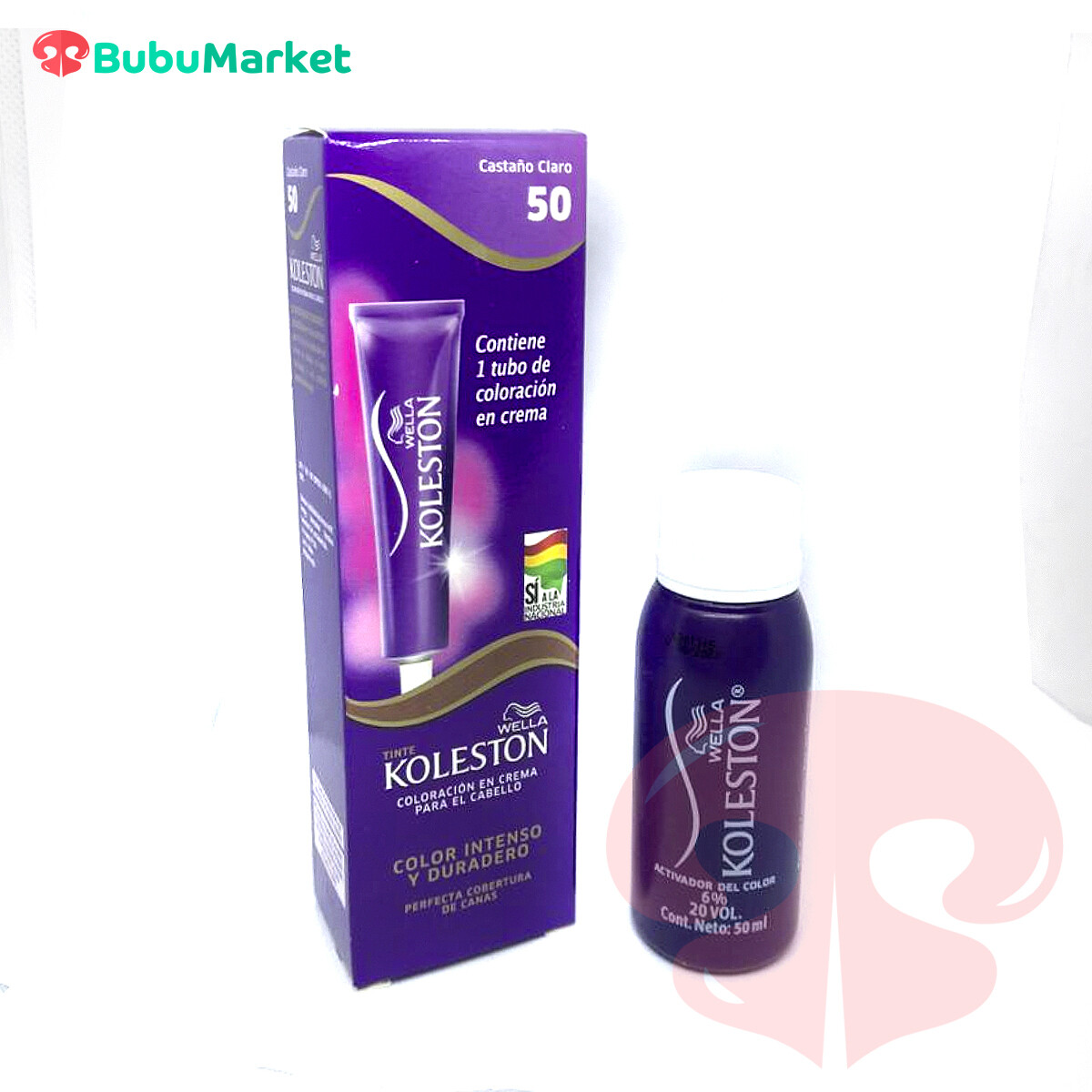 TINTE KOLESTON WELLA - CASTAÑO CLARO 50 TINTE KOLESTON WELLA - CASTAÑO CLARO 50