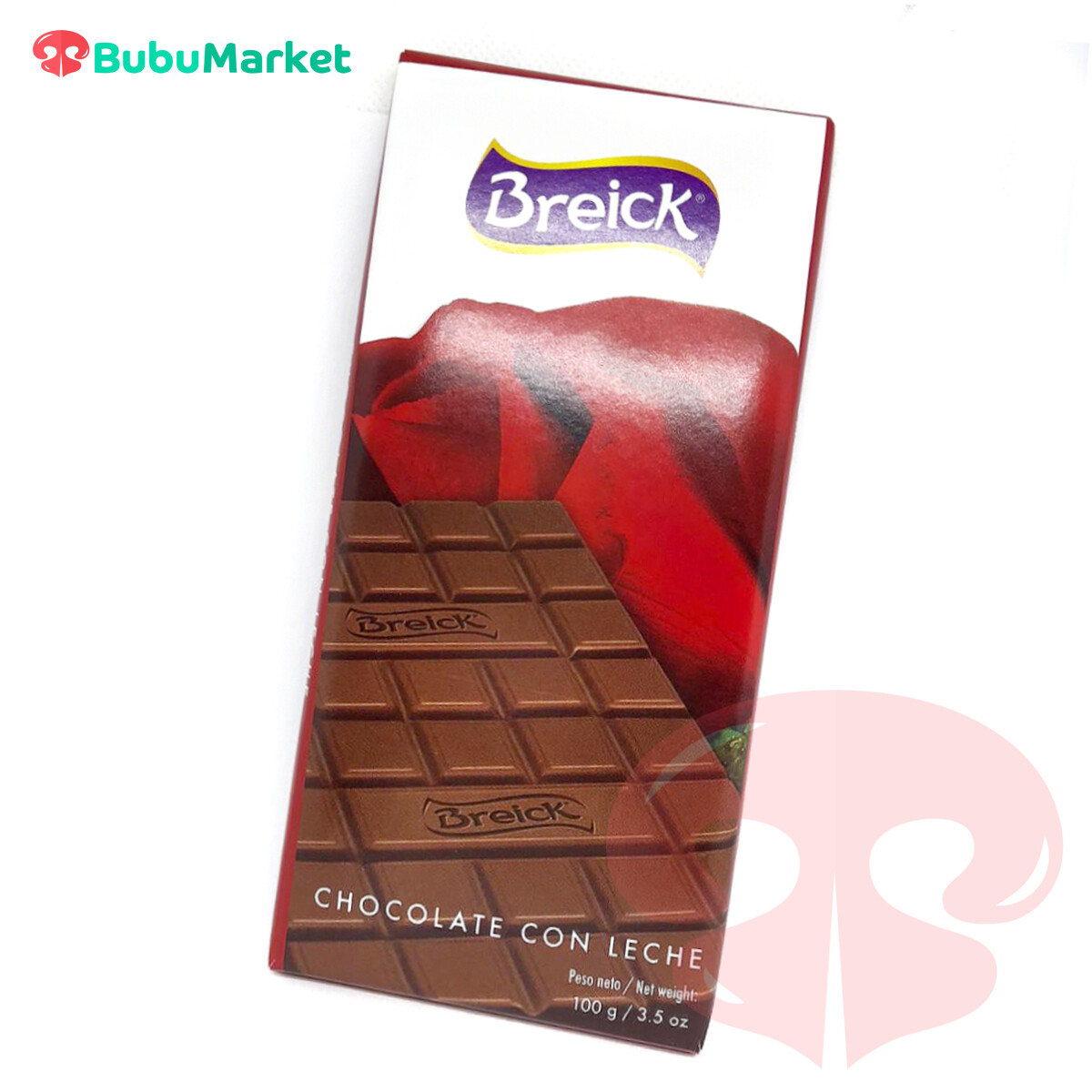 CHOCOLATE CON LECHE BREICK TABLETA 100 GR. CHOCOLATE CON LECHE BREICK TABLETA 100 GR.