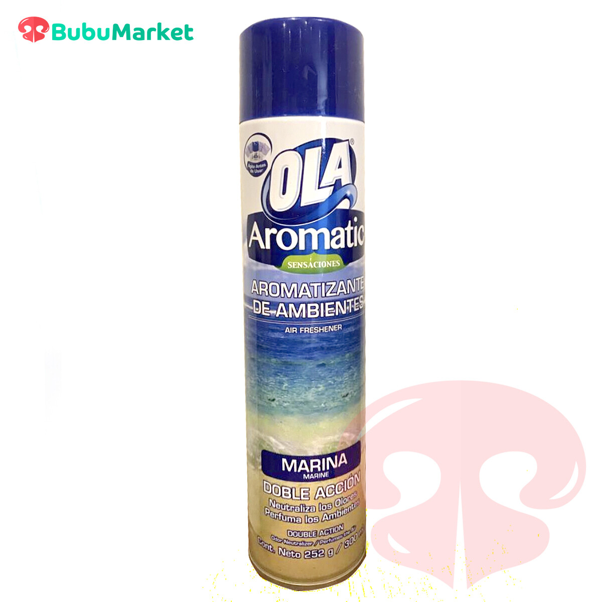 AROMATIZANTE DE AMBIENTES OLA AROMATIC MARINA DE 300 ML. AROMATIZANTE DE AMBIENTES OLA AROMATIC MARINA DE 300 ML.
