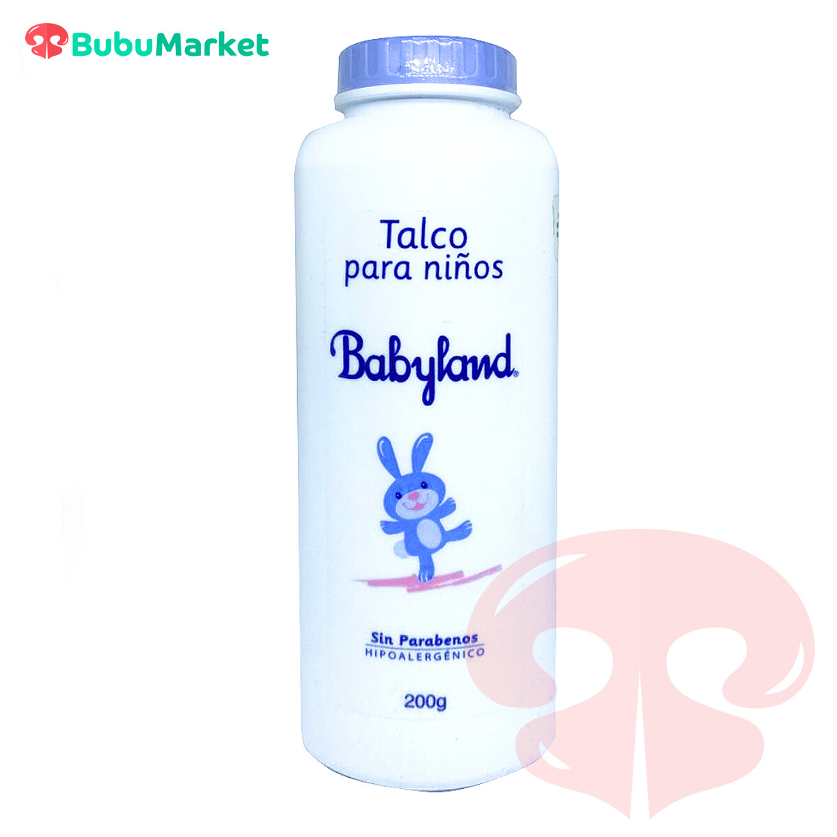 TALCO PARA NIÑOS BABYLAND HIPOALERGENICO 200 GR. TALCO PARA NIÑOS BABYLAND HIPOALERGENICO 200 GR.
