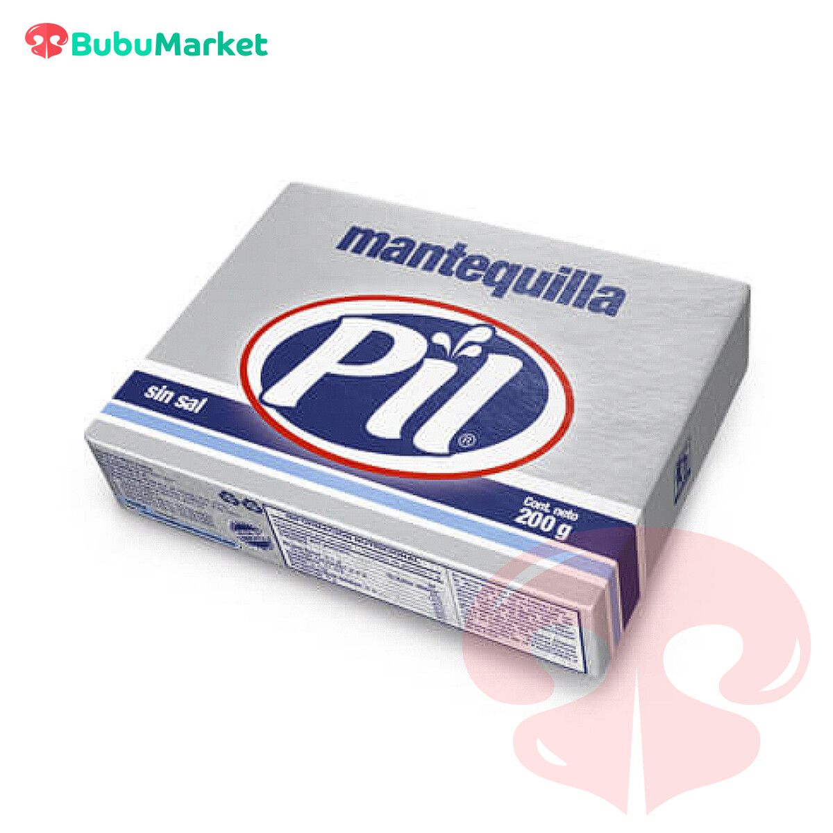 MANTEQUILLA PIL SIN SAL 200 GR. MANTEQUILLA PIL SIN SAL 200 GR.