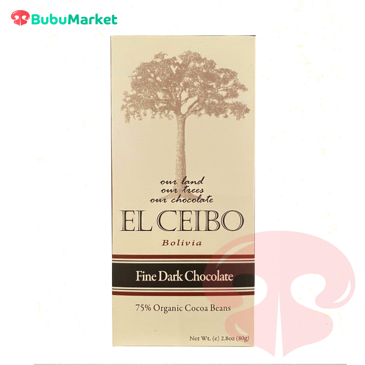CHOCOLATE CEIBO FINE DARK 75% CACAO CHOCOLATE CEIBO FINE DARK 75% CACAO