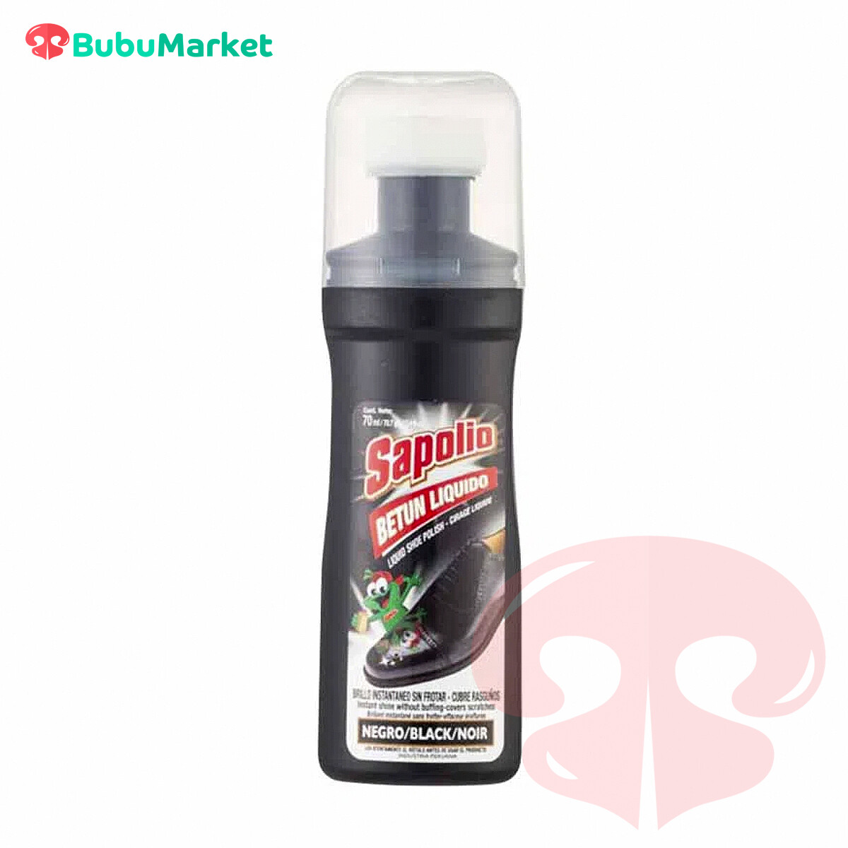 BETUN LIQUIDO SAPOLIO COLOR NEGRO 70 ML. BETUN LIQUIDO SAPOLIO COLOR NEGRO 70 ML.