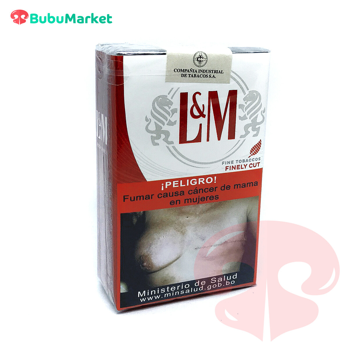 CIGARRILLOS L&M ROJO FINELY CUT CAJA DE 20 U. CIGARRILLOS L&M ROJO FINELY CUT CAJA DE 20 U.