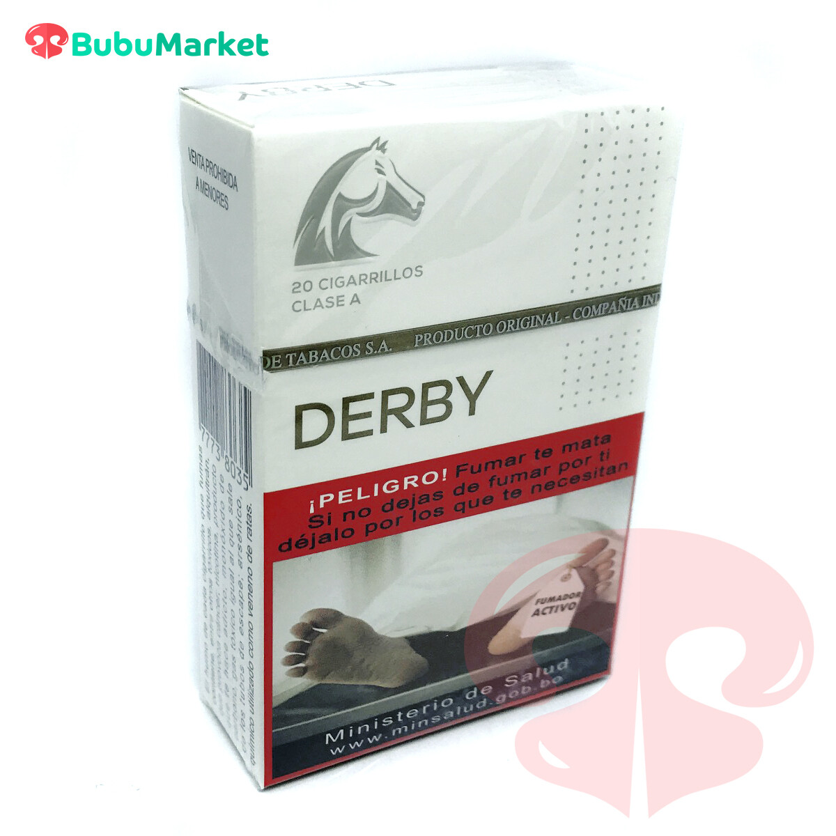 CIGARRILLOS DERBY GOLD CAJA DE 20 U. CIGARRILLOS DERBY GOLD CAJA DE 20 U.