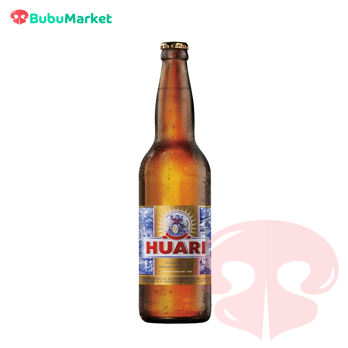 CERVEZA HUARI DE 620 CC. CERVEZA HUARI DE 620 CC.