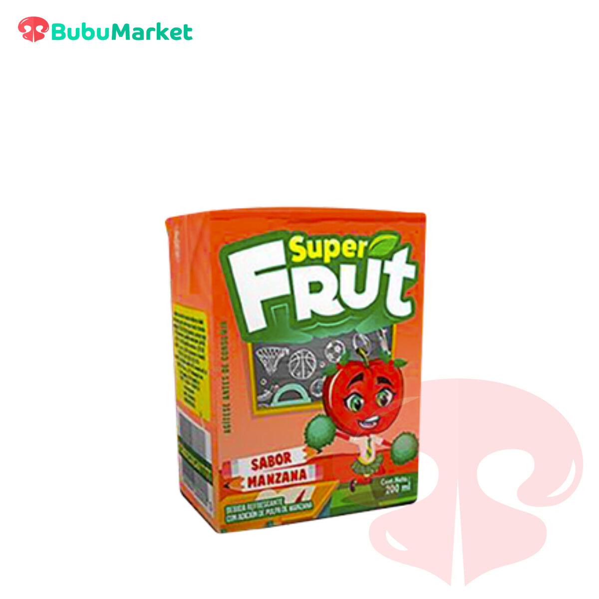 SUPER FRUT MANZANA CAJA 200 ML. SUPER FRUT MANZANA CAJA 200 ML.