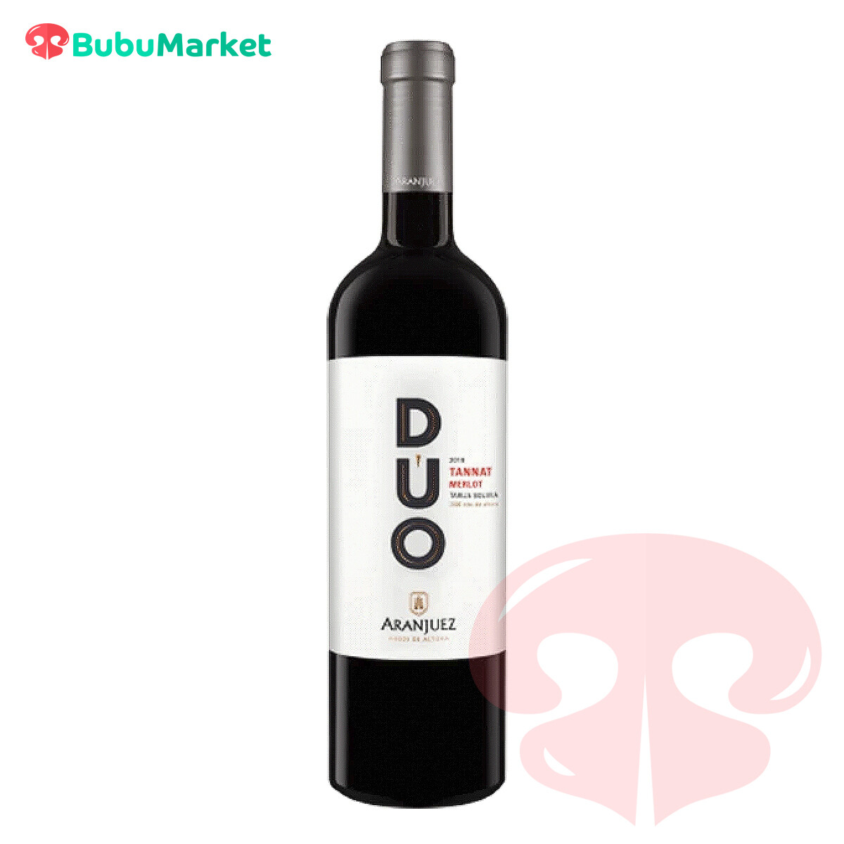 VINO ARANJUEZ TANNAT MERLOT DUO 750 ML. VINO ARANJUEZ TANNAT MERLOT DUO 750 ML.