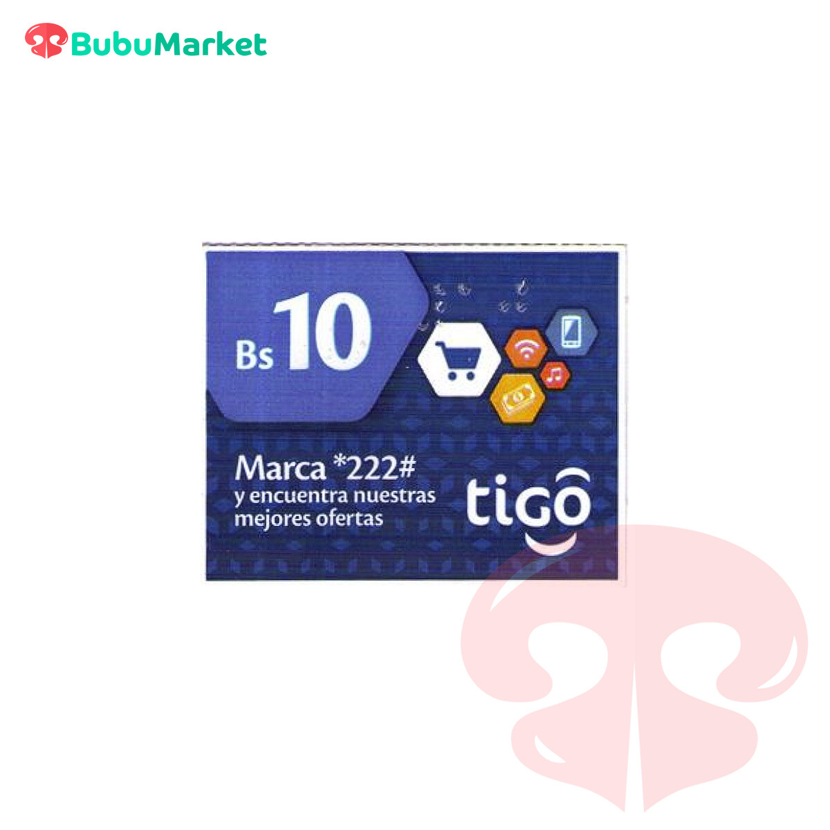 TARJETA TIGO DE Bs. 10.- TARJETA TIGO DE Bs. 10.-