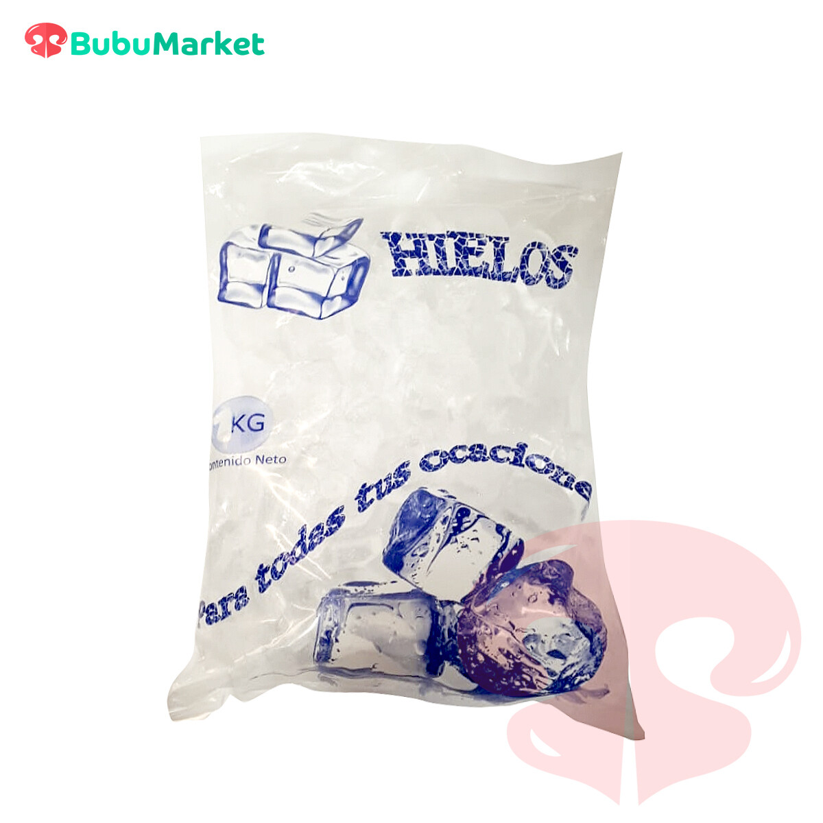 HIELO 1 BOLSA DE 1 K. HIELO 1 BOLSA DE 1 K.