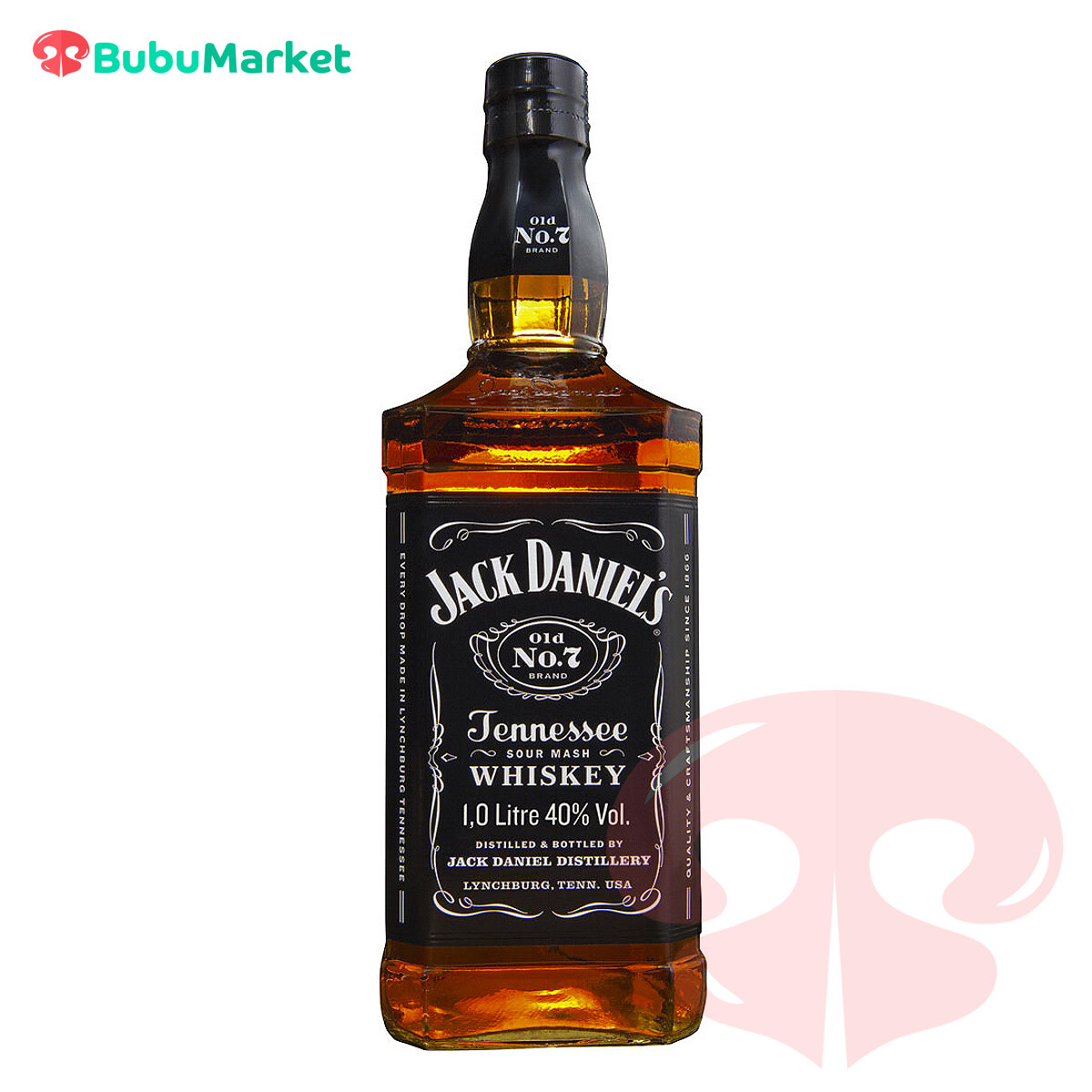 WHISKY JACK DANIELS OLD No. 7 DE 1 LITRO WHISKY JACK DANIELS OLD No. 7 DE 1 LITRO