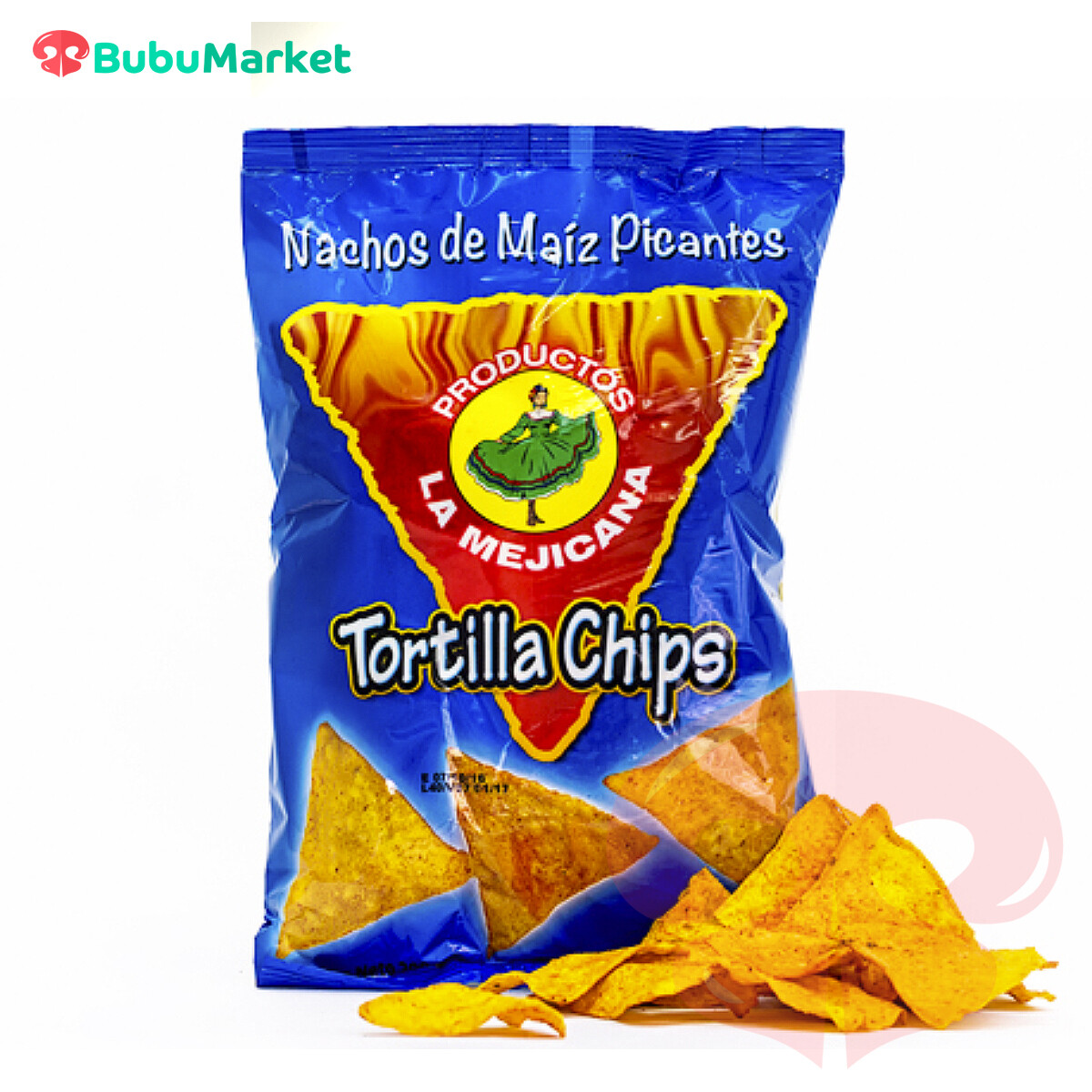 TORTILLA CHIPS PICANTES LA MEJICANA 200 GR. TORTILLA CHIPS PICANTES LA MEJICANA 200 GR.