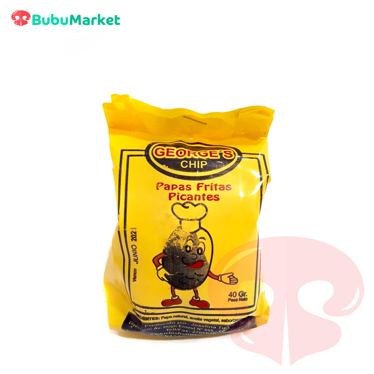 PAPAS FRITAS GEORGE'S PICANTES 40 GR. PAPAS FRITAS GEORGE'S PICANTES 40 GR.