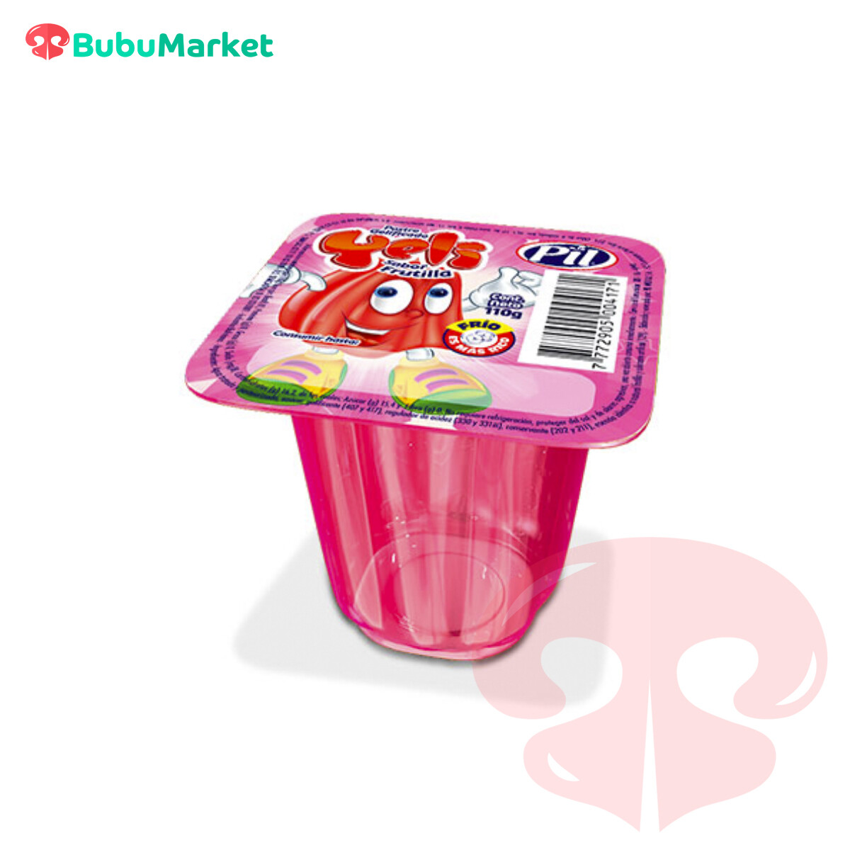 GELATINA YELI FRUTILLA VASO 110 GR. GELATINA YELI FRUTILLA VASO 110 GR.