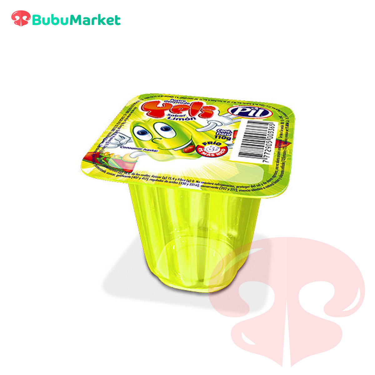 GELATINA YELI LIMON VASO 110 GR. GELATINA YELI LIMON VASO 110 GR.