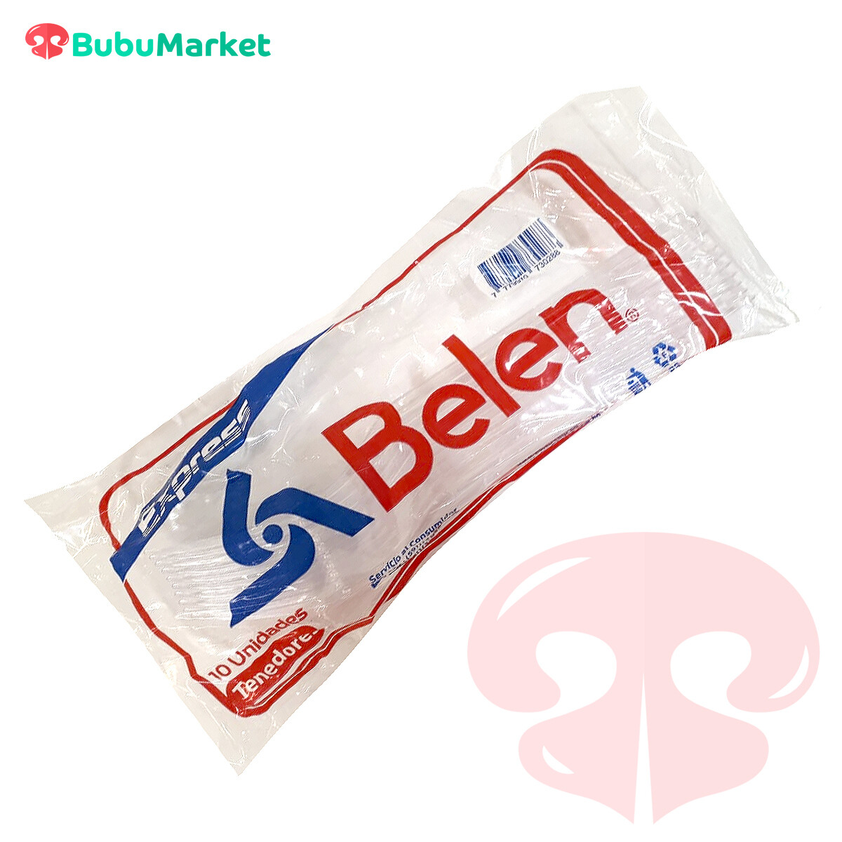 TENEDOR DESECHABLE BELEN, BOLSA DE 10 U. TENEDOR DESECHABLE BELEN, BOLSA DE 10 U.
