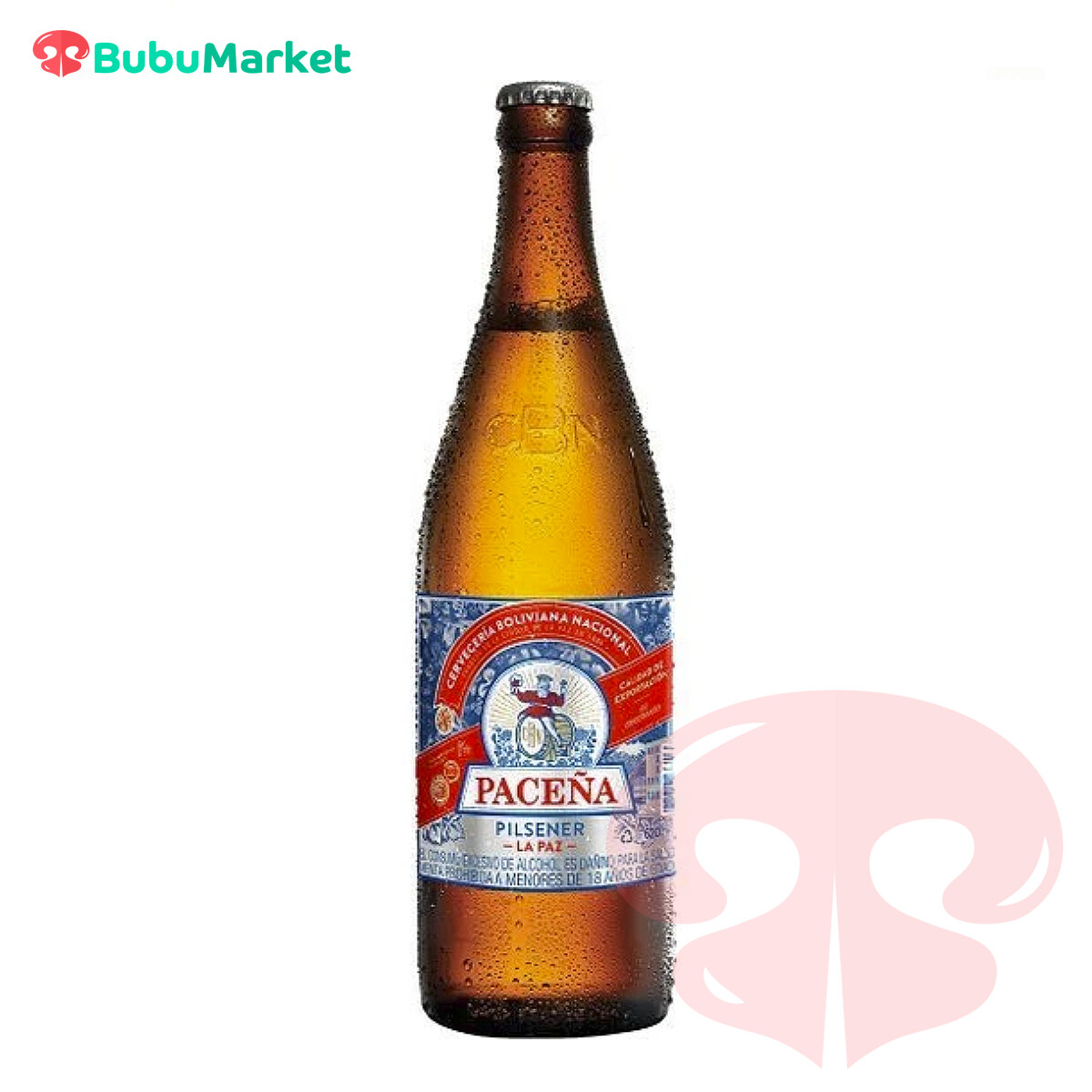 CERVEZA PACEÑA PILSENER 620 ML. BOTELLA RETORNABLE CERVEZA PACEÑA PILSENER 620 ML. BOTELLA RETORNABLE
